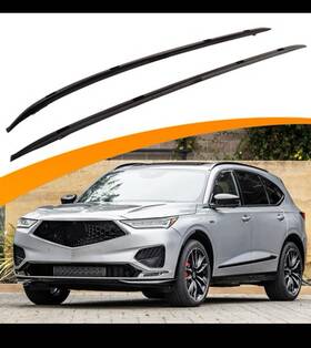 C659v01 Snailfly Roof Rack Side Rails Fit For Acura Mdx 2022-2025 -2pcs-black