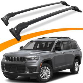 Sn-c2147v01 Snailfly Lockable Roof Rack Cross Bars 330lbs For Jeep Grand Cherokee 2021-2026