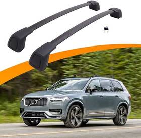 Sn-xc90-c83v0x Snailfly Upgraded Crossbars Fit For 2015-2024 Volvo Xc90 Lockable Roof Rack Cross Bars