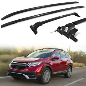 Snixwoo So-crv7v24 Lockable Roof Racks And Rails For Honda Crv - 265 Lbs All Aluminum Alloy