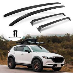 So-cx5c1157hxlj Snixwoo Enhanced 220 Lbs Roof Racks Side Rails For Mazda Cx5 Cx-5 2017-2025