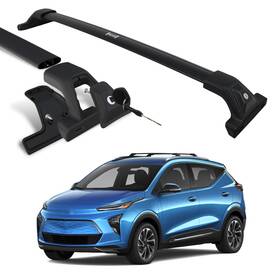 Soc2147v02fba Snixwoo Chevy Bolt Euv 2022-24 Roof Rack Cross Bars 265lb Lockable Heavy Duty Accessorie