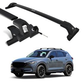 Soc2147v25fba Snixwoo Upgrade 265 Lbs Lockable Roof Racks Cross Bars For Mazda Cx-5 2017-20