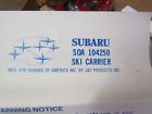 104250 Soa Subaru New Genuine
