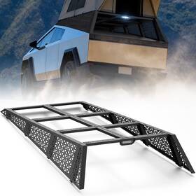 Xsbr060040357 Soenboo Front Middle Rear Bed Rack Kit Roof Cargo For 2024 2025 Tesla Cybertruck