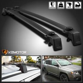 Rrb-cmp11bk Spec-d Tuning 11 Fits 2011-2016 Jeep Compass Aluminum Car Roof Rack Top Cross Bar Luggage Cargo