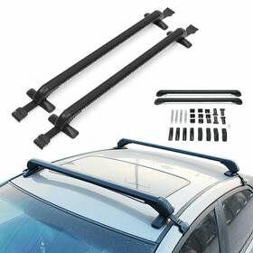 Sau-1648 Speedy Car Top Roof Rack Cross Bar 105cm Luggage Carrier Aluminum With Lock Universal