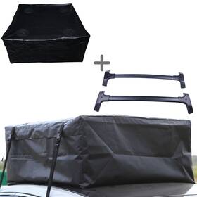 Spd83358b270e Speedyparts4u Roof Rack Cross Bar Fits 2009-2017 Chevy Traverse With Luggage Bag