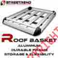 Stdrr072slfrc Streetrend Universal 50 Silver Aluminum Roof Rack Basket Luggage Cargo Carrier Storage Sc3