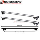 Stdrr5754a50slfrc Streetrend Aluminum Silver Oval Roof Rack Rail Cross Bars Carrier