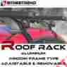 Stdrr690m54bkfrc Streetrend 55 Black Aluminum Roof Rack Cross Bars Carrier Window Frame Adjustable Kit Sg7