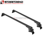 Stdrr69150bkfrc Streetrend Oval Black Aluminum Roof Rack Cross Bars Carrier Window