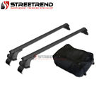 Stdrr69150bkfrcrrbagbk Streetrend Universal Oval Black Aluminum Roof Rack Cross Bars Window