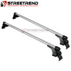Stdrr69250slfrc Streetrend Square Aluminum Silver Roof Rack Cross Bar Carrier Window