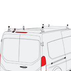 H1613w Steel Bar H1 Ladder Roof Nissan Nv200 2013- White 3 Rack