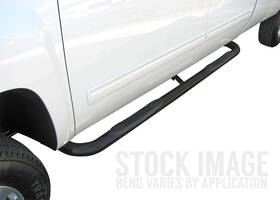 223200 Steelcraft 548998 3 Inch Round Nerf Side Steps Black For Trucks/suvs