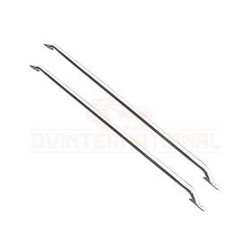 602247 Steelcraft L4784m 5.5ft S/s Bed Rails For Chevy Silverado 1500 14-23