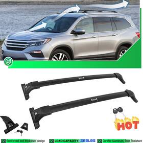 Stc2147v15 Stormtransform 265lbs Cross Bar Roof Rack For Honda Pilot 2016-2022 Crossbars 2pc Aluminum