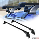 Strr-692-50-bk-frc Streetune Blk Square Adjustable Window Frame Roof Rack Rail Cross