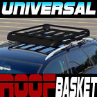 Strr072bkfrc001 Streetune Blk Aluminum Roof Rack Rail Basket Cargo Bag Utility