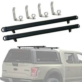 Lrrl2 Su Ying Van Roof Ladder Rack 2 Bars Heavy Duty Aluminum -