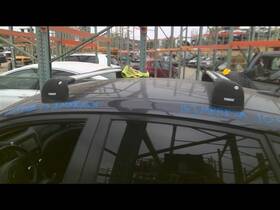 148.su1m13 Subaru Thule Luggage Rack Fits 2013 Impreza Oem