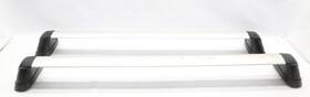 25040c Subaru 08-14 Impreza Wrx Sti Oem Silver Roof Rack Luggage Cross Bar Set Sedan
