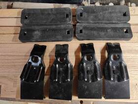 Dk030 Subaru Rhino Rack Clamp And Pad Kit For 2500 - Honda Accord Impreza