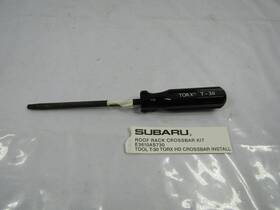 Soa843x007 Subaru T-30 Torx Star Bit Driver Roof Rack Crossbar Kit Tool Oem