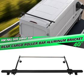 Suc1548 Suvauto 40 Inch Steel Rear Cargo Roller Bar Aluminum Bracket Fit For Full-size Van