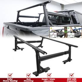 C1998 Suvwinner 800lbs Adjustable Truck Ladder Rack For Ford F150 Ram Chevy Silverado Gmc Sierra