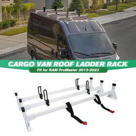 Suvc1176v02 Suvwinner Heavy Duty 3 Bar Ladder Roof Rack Fits For 2013-2025 Ram Promaster High New