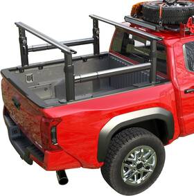 Suvc1918v05 Suvwinner Adjustable Aluminum Truck Bed Rack 600lbs Fit For Tacoma Gladiator With Rail