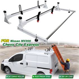 Suvc1934v03 Suvwinner Steel Van Roof Rack For Nissan Nv200 Chevy City Express 800lbs Ladder