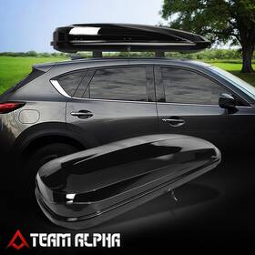 Tma-kbsg5928ltztp Team-alpha Glossy Cargo Top Carrier Luggage Rooftop Mount Storage Box With Lock 78 Inch X31 X15