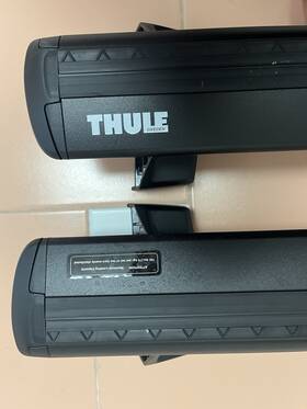 00900-p02256 Thule Brand New Oem Roof Rack Cross Bars Kit 2025 Hyundai Ioniq 5 Flush Mount