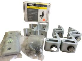 Thule 091021425972 Rare Vintage Xk1 Xsporter Adapter Clamps Clamp Toyota Tacomas 2005 - 2015