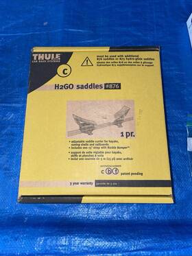 H2go Thule 091021876170 New - Saddles #876 Adjustable Carrier 15 Strap With Buckle Bumper