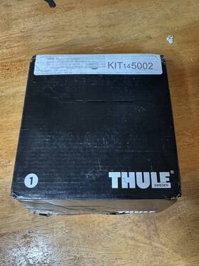 145002 Thule Roof Rack Components Black Fit Kit For Select Mazda