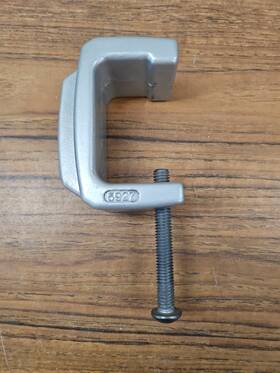 1500056379 Thule Modular Clamp For Tracrac G2 And Tracone Truck Bed Ladder Racks Silver