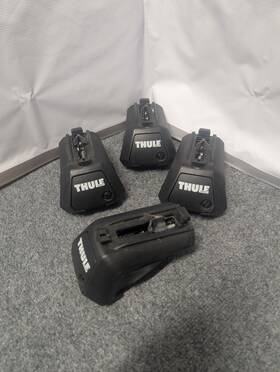 714010 Thule 1704xx 4 Used Raised Rail 7140xx/714010 Roof Rack System Black