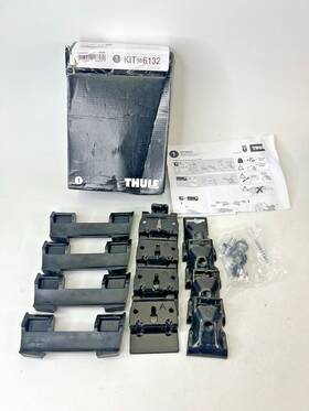 186132 Thule Flush-mounted Roof Rails Fitting Kit For Renault 5-dr Suv