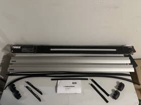 7113 Thule Evo Wingbar Roof Bars X 2 1 Pair Silver Minor Details. See Pics