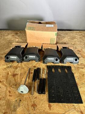 720400 Thule Edge Raised Rail Foot Pack Set Of 4 No Locks
