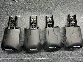 720401 Thule 4 Pack Edge Raised Rail Feet Used