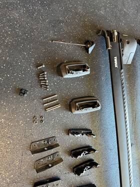 721420 Thule Wingbar Edge 95cm Roof Rack Fixpoint Bmw Fit Kit
