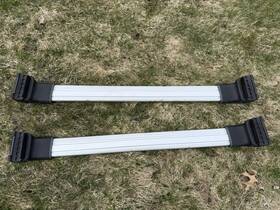 4002 Thule 7620 Aeroblade Edge Roof Rack System Aluminum 7602 Kit