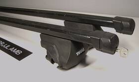 853-2341-03 Thule Rack Load Bars With 4 Rapid System 755 Foot Pack For Existing Roof Rails