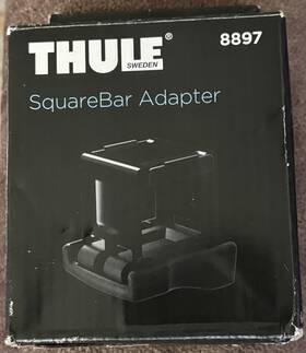 8897 Thule Squarebar Adapter 4 Pack Car Roof Bar