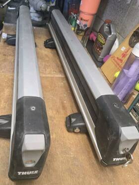 Th7326 Thule Snowpack Extender Ski 6/sb 4 Carrier With Locks